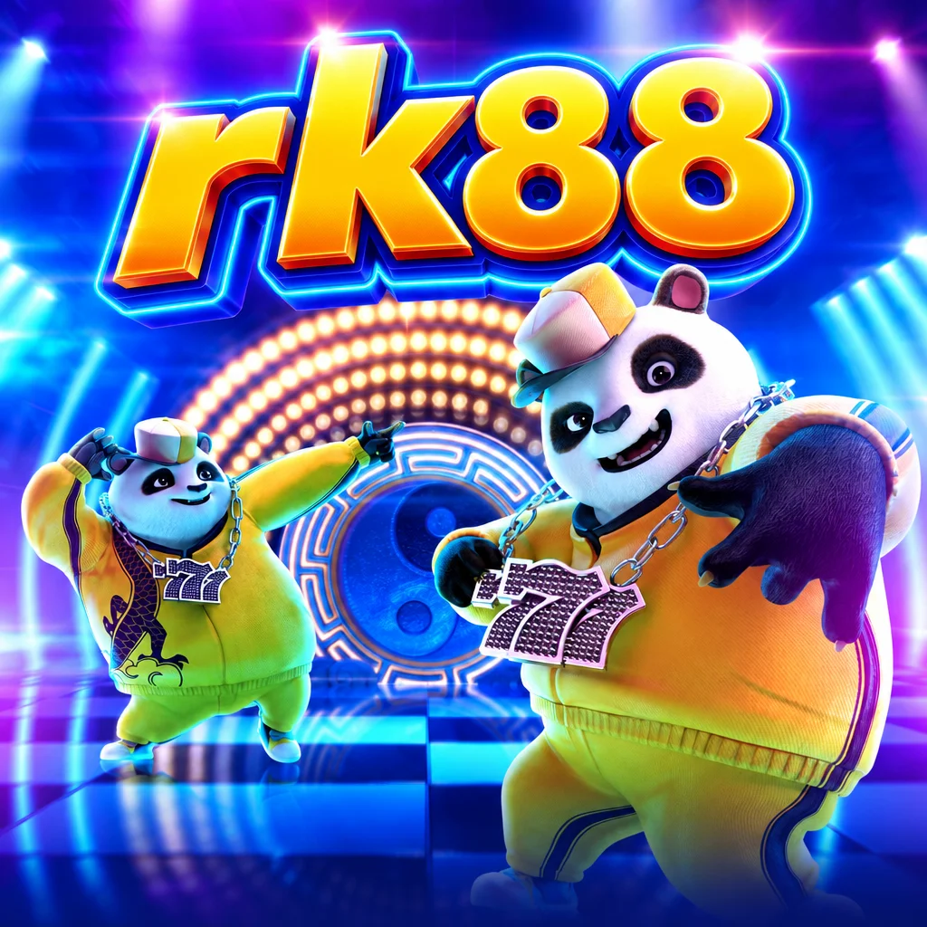rk88 menampilkan karakter panda bergaya musik jalanan dalam Hip Hop Panda